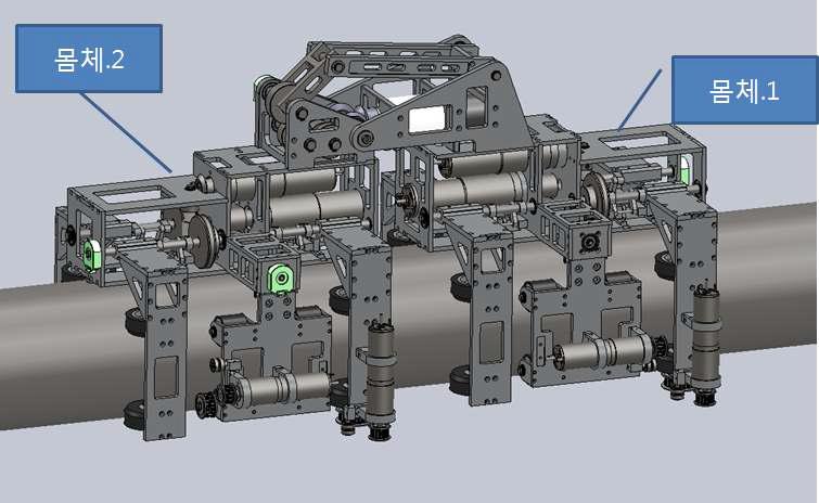 배관 이동 로봇