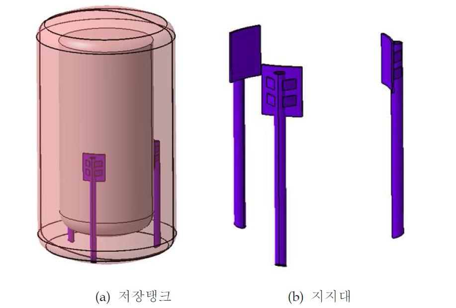 열응력해석을 위한 200L급 저장탱크 3D 모델링