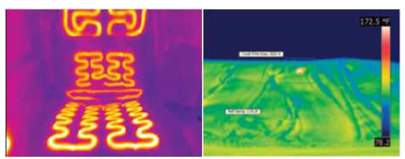 FLIR SYSTEMTM ThemoVision A320 측정 결과물 샘플