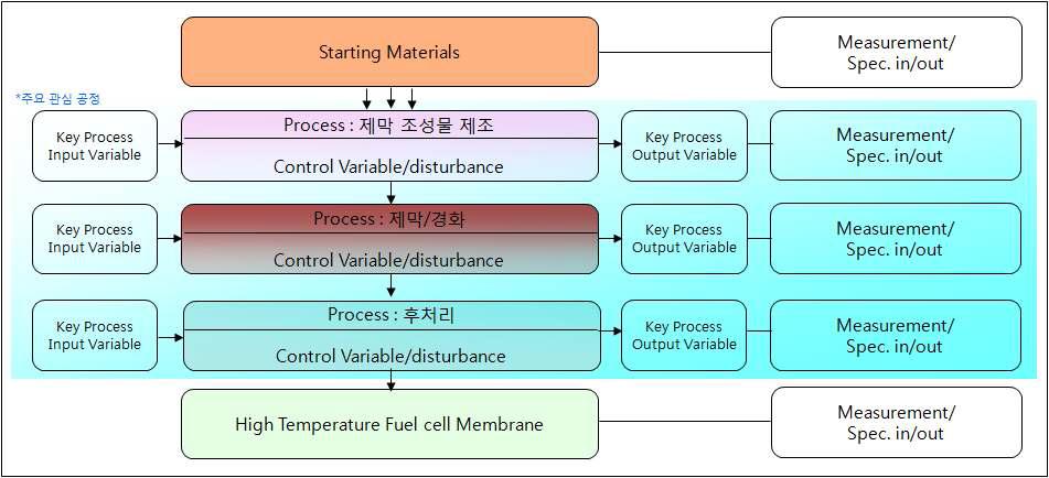 전해질 막 제조공정 process