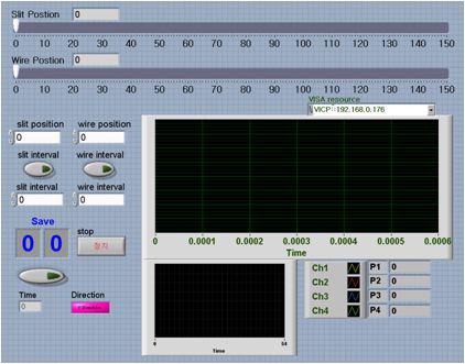 Labview 프로그램의 PC 인터페이스