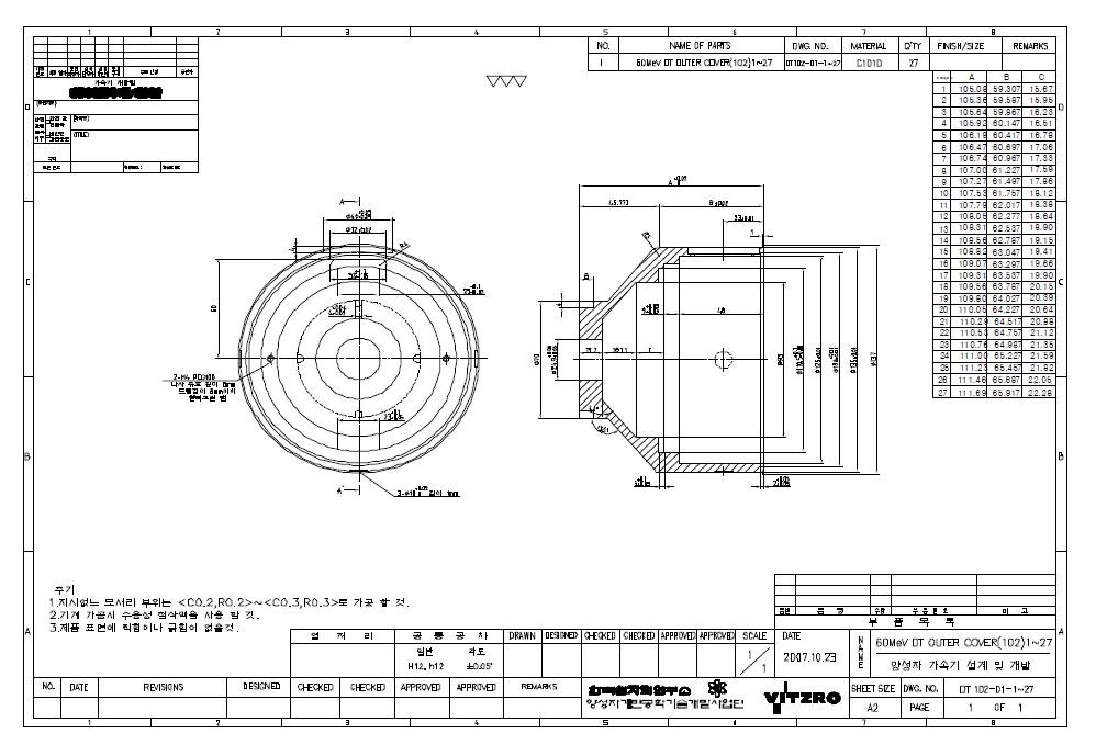 DT outer cover 도면