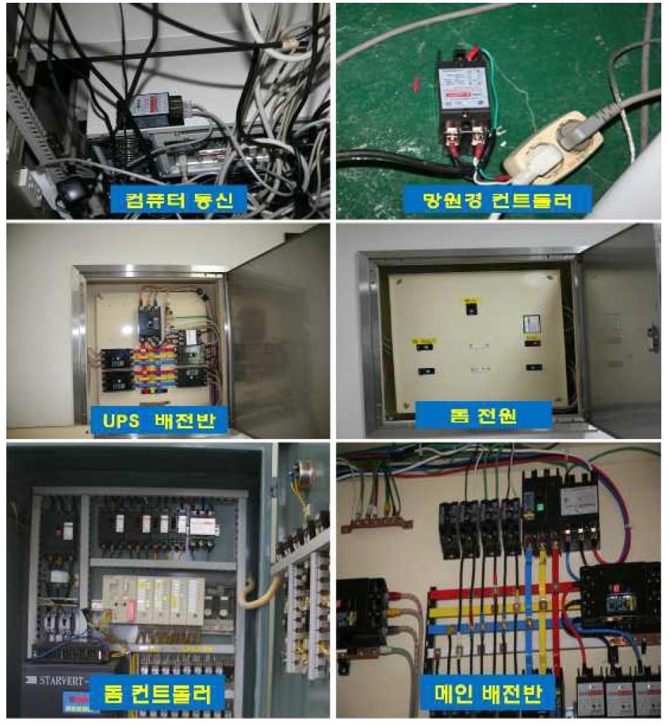 서지보호기가 설치된 장비