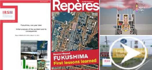 프랑스 IRSN의 후쿠시마에 대해 제공하는 보고서와 동영상자료