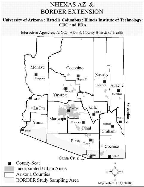 EPA Arizona Study Area