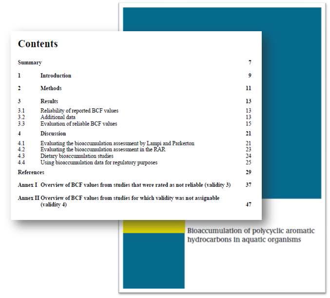 Bioaccumulation of polycyclic aromatic hydrocarbons in aquatic organisms