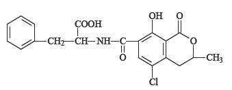 Structure of Ochratoxin A