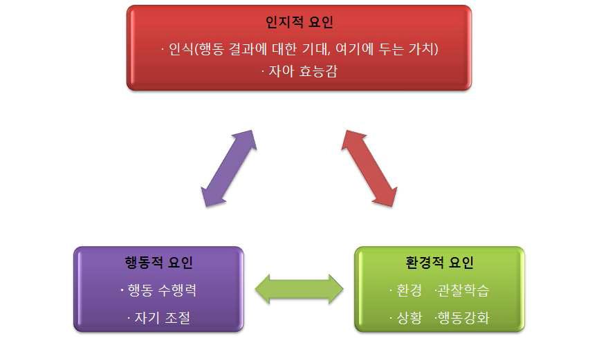 사회인지이론의 개념(The concept of social cognitive theory)