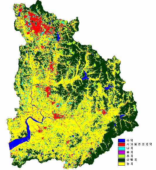 그림 6.5 토지이용도