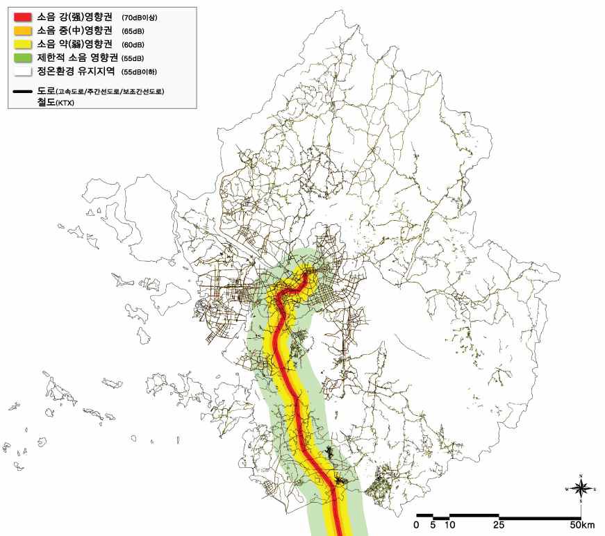 그림 4-48. 교통 소음 현황