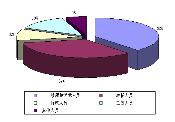 그림 4-3 베이징대학의 교사 집단 구성 비율