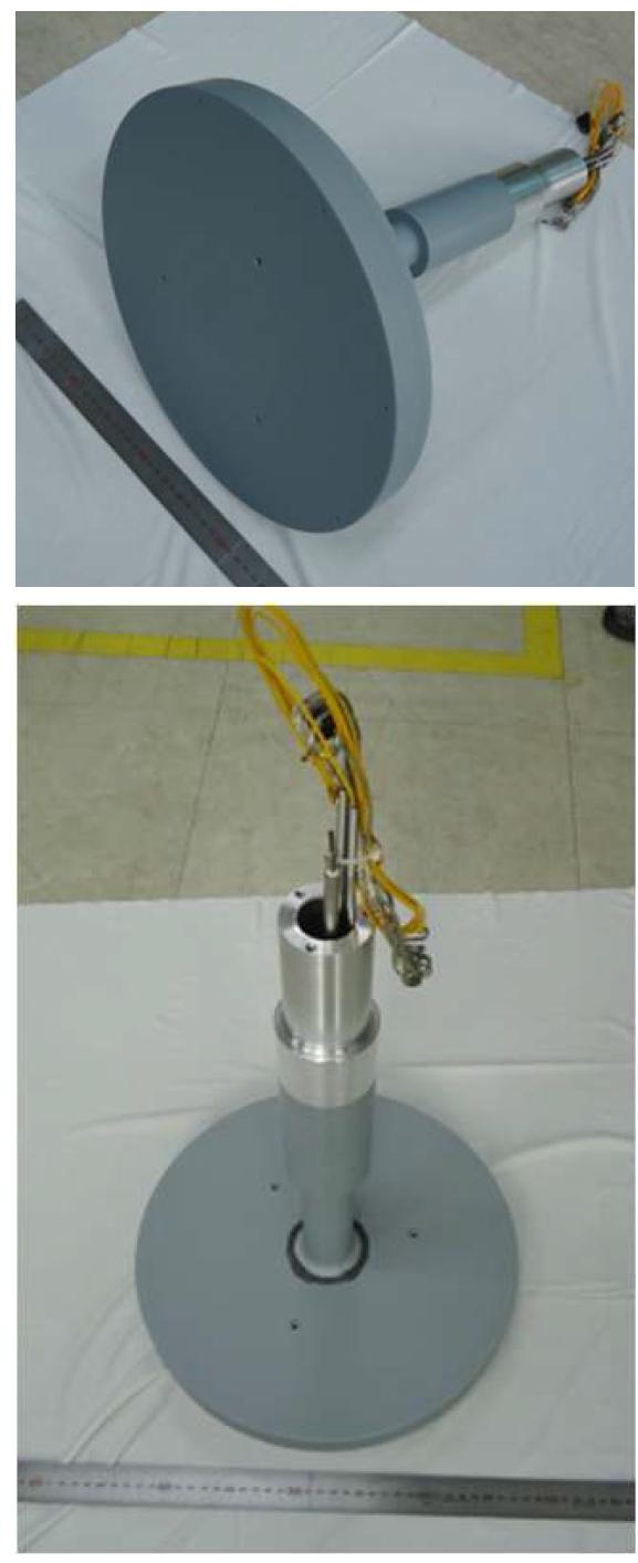 Al-40%CF 복합재료를 이용하여 제작한 CVD 공정용 heaing unit 시제품 외관
