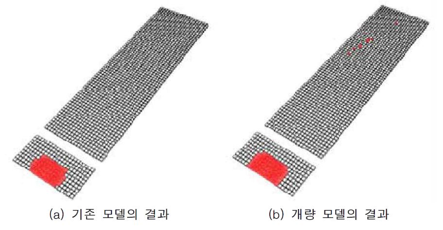 도시화재 시뮬레이션 시행결과(47분 후)