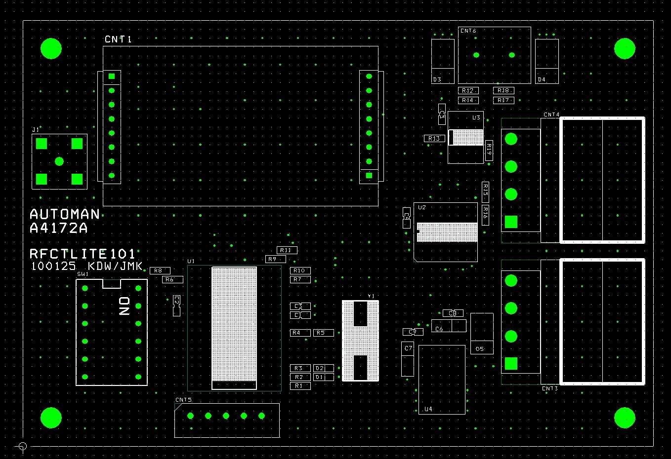 제어기 PCB ARTWORK도