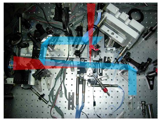 기울어진 노즐에서 발생한 플라즈마 밀도의 구조를 측정하기 위한 실험 장비
