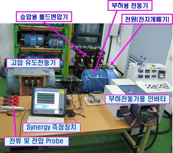 고압 유도전동기 고장모의 시뮬레이터 구축