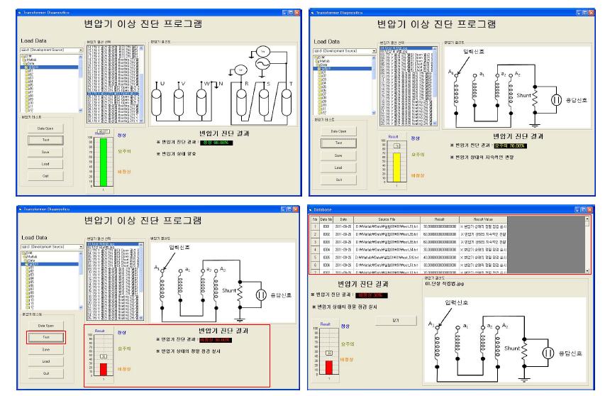 변압기 이상 진단 프로그램