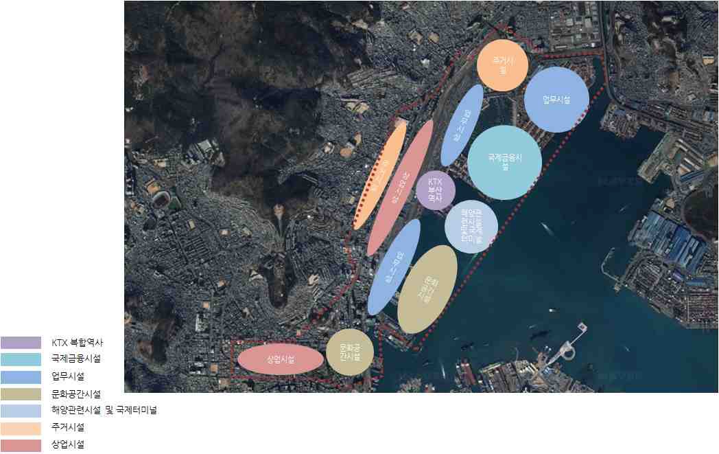 부산역 역세권 토지이용계획(3단계)