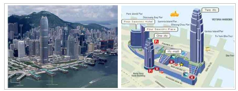 Hong Kong역 : 전경 및 용도배치