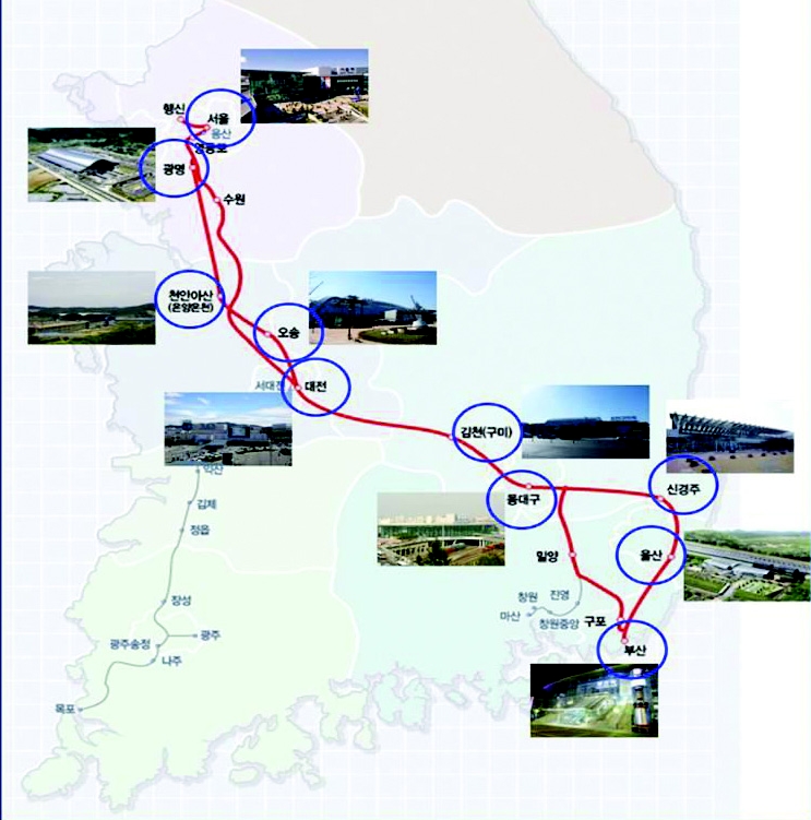 KTX 이용실태 조사 대상역