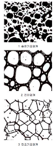 그림 2.11 기포의 형성과정