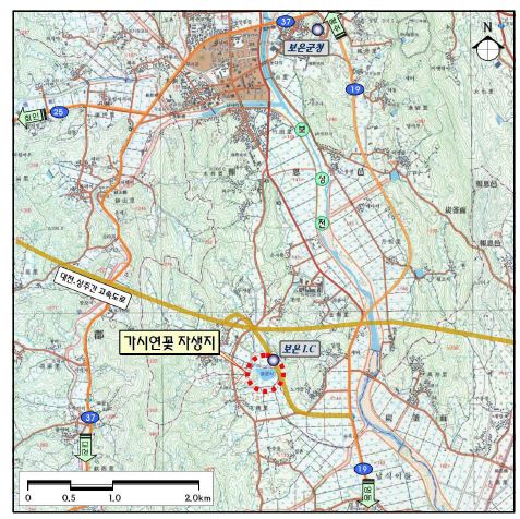 (그림 3.1 - 1) 연구대상지 위치도