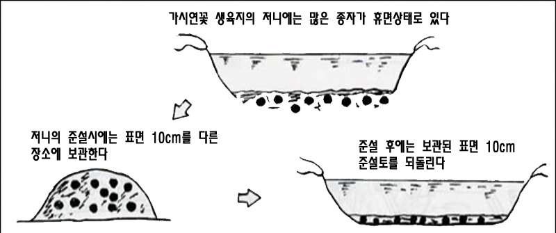 (그림 4.3 - 3) 저니속의 매토종자 활용법