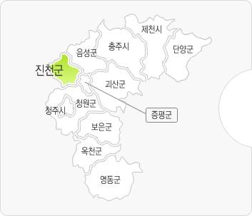 진천군 행정구역