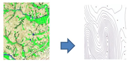 Fig. 4.4.2. Topographic Map Ver. 2.0 in the form of a conversion