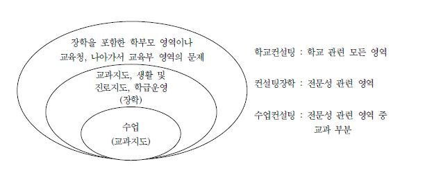 컨설팅장학 관련 개념