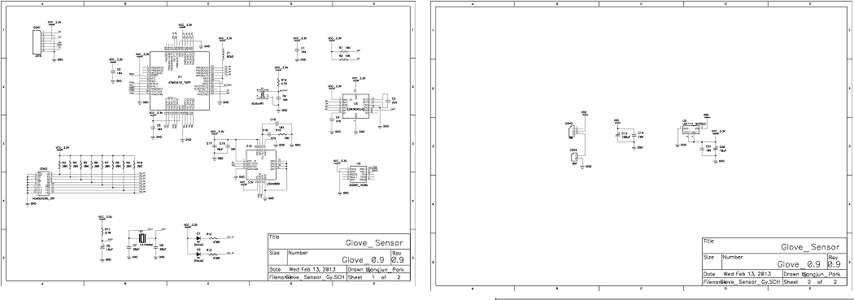 그림 38. 글러브 장치 Sensor Module