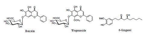 Fig. 5. Chemical structures of major constituents of EBM-91, EBM-92 and EBM-93