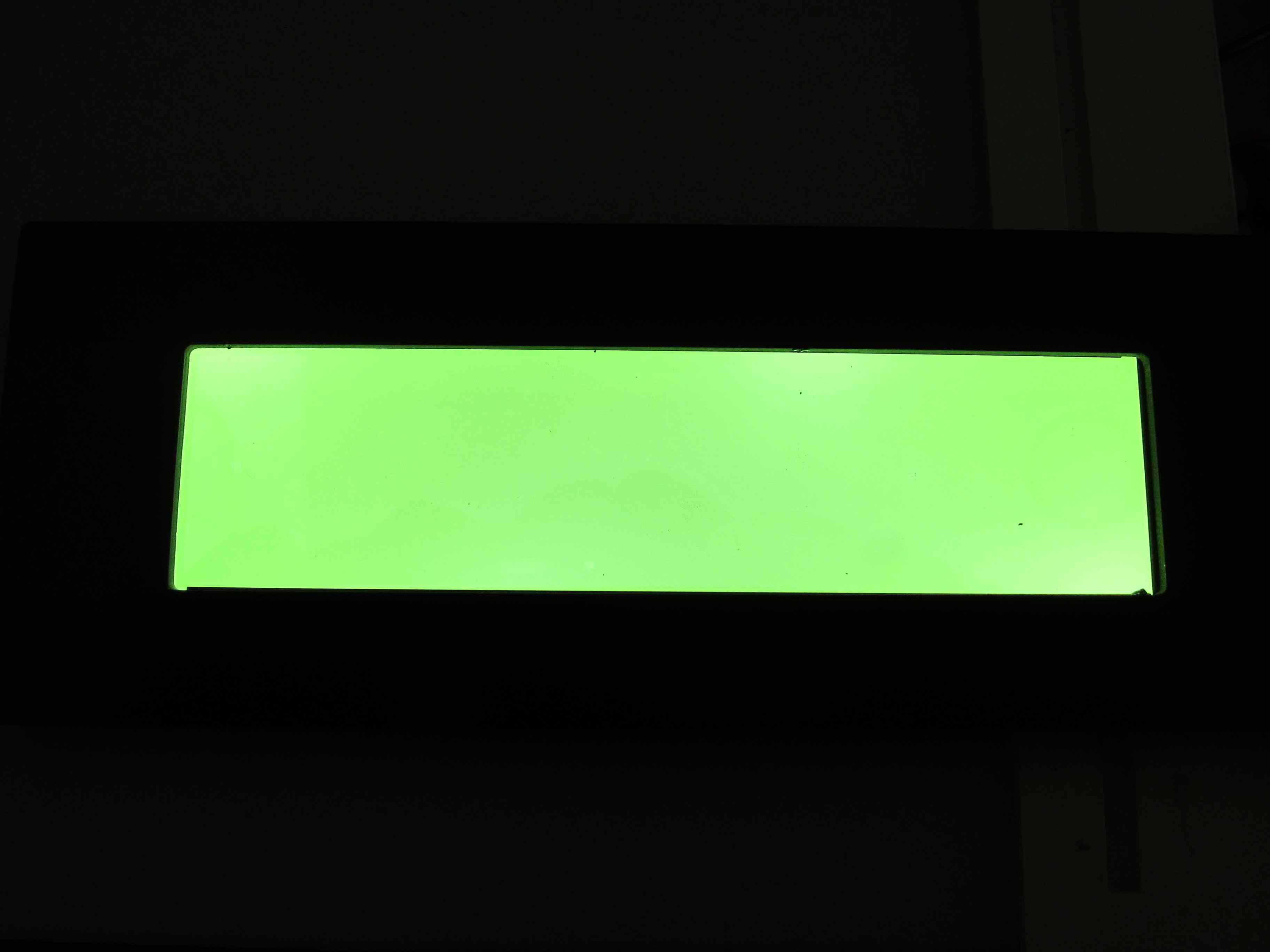 30x120mm2 OLED 조명 발광이미지