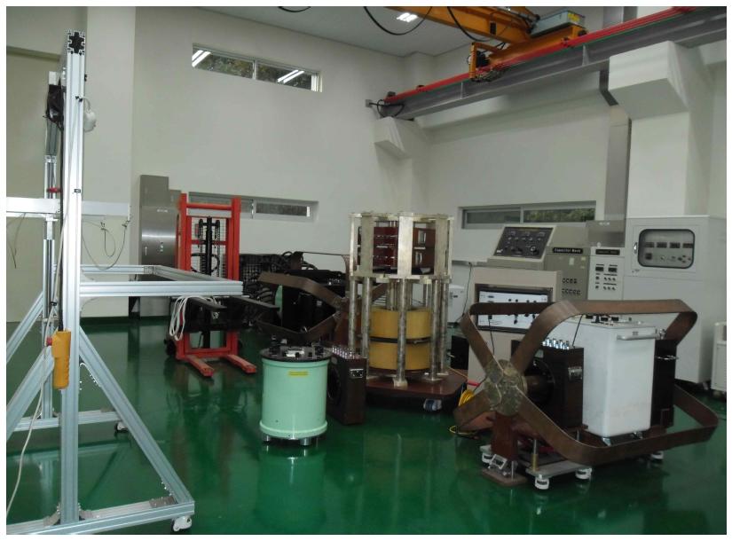 Inside picture of room 105 in smart grid standard laboratory