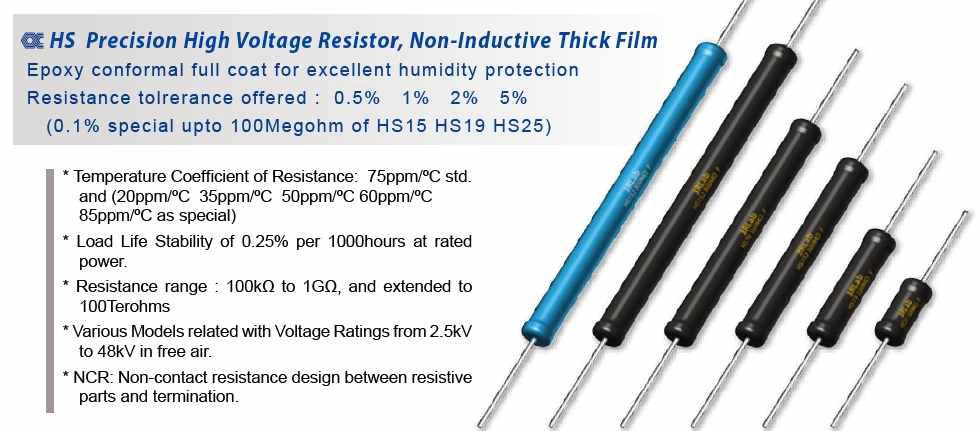 High voltage resister (3RLab)