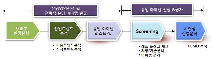 유망아이템 발굴 프로세스