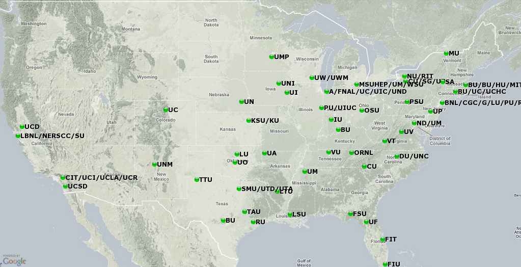 OSG sites in the U.S.