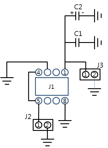 그림 3-33. Electric circuit for driving the photodiode