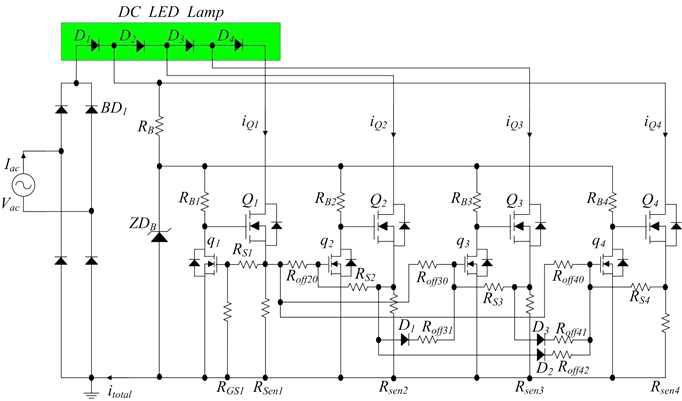DC 발광소자의 AC 구동 회로의 4-level 전류 구동 방법 2