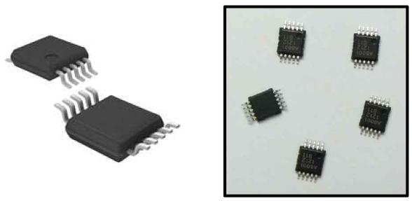 MSOP 10 Lead package 된 LED 구동 IC