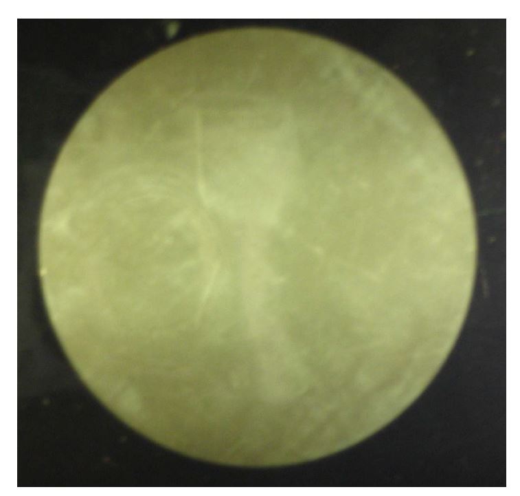 Fig. 2 Cross-polarized image of 2 inch 6H-SiC wafer.