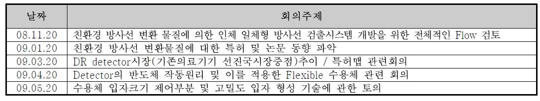 전문가위원회 회의 내용