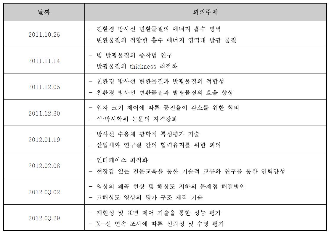 전문가위원회 회의 내용