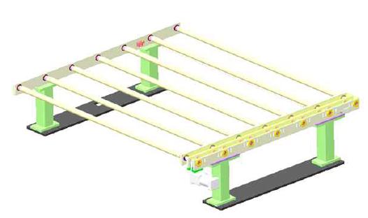 Double edge sealing 모듈 Conveyor 모델링