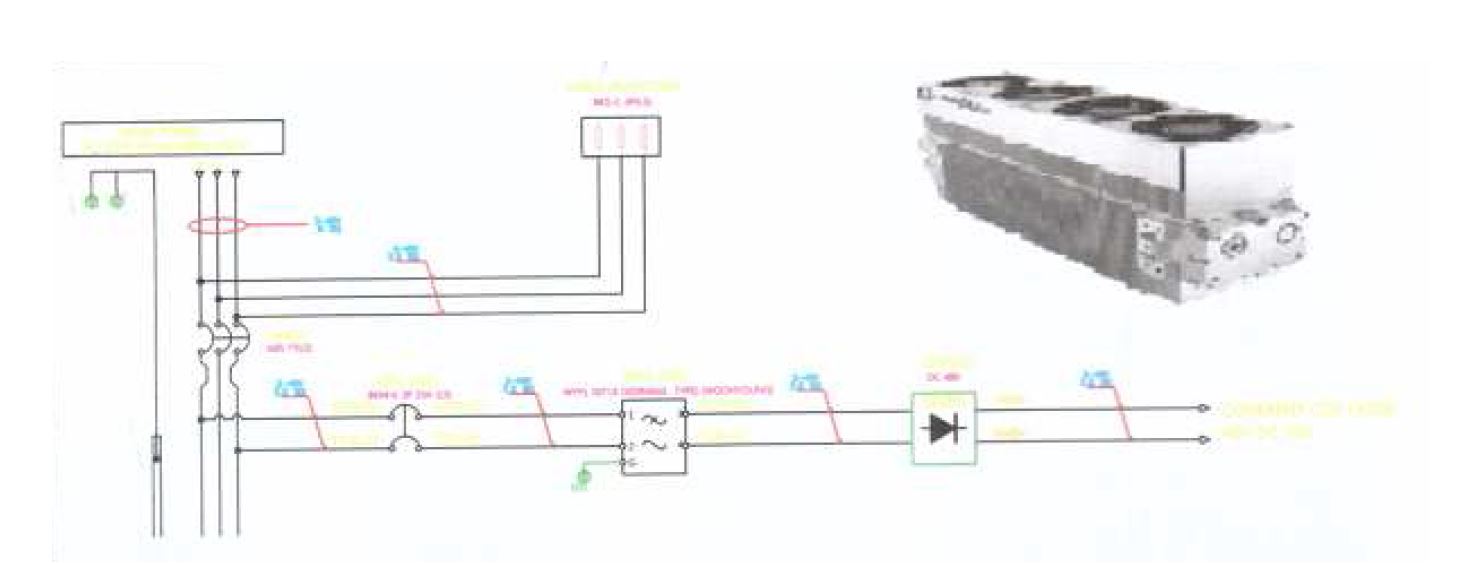 그림 13. Laser 선정과 용량 계산에 따른 도면화
