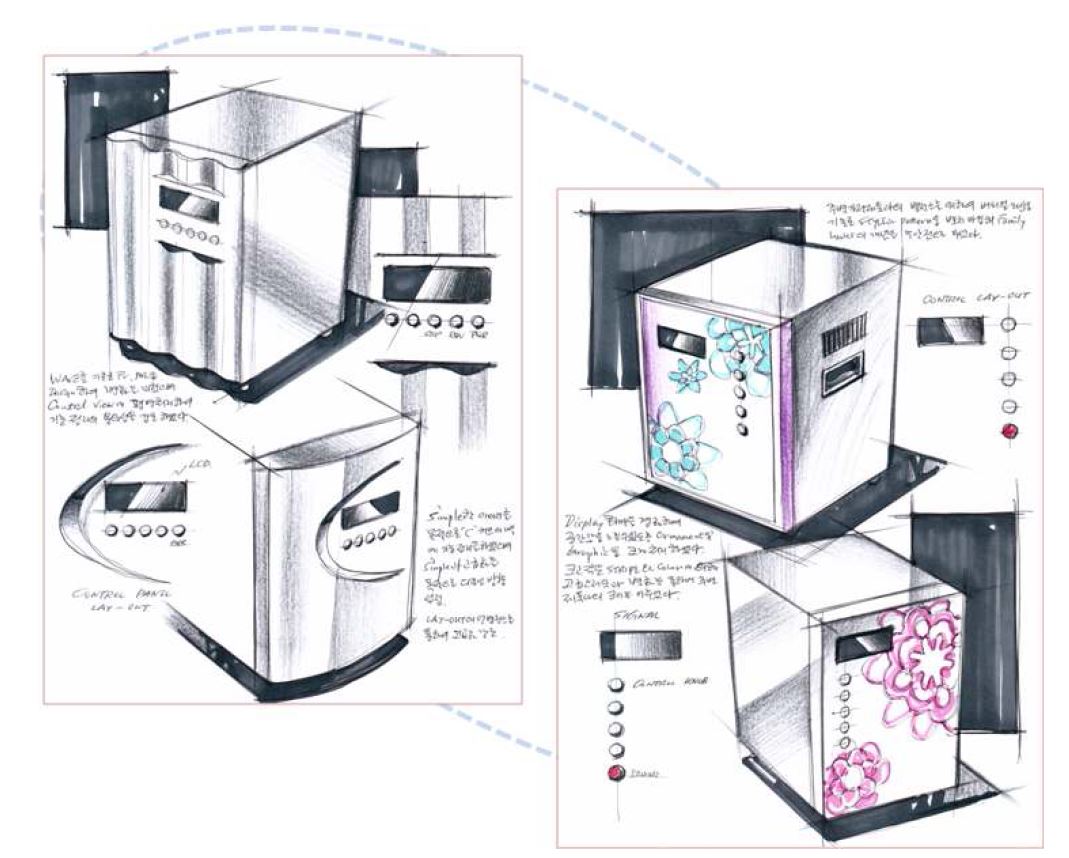 가정용 ESS의 외관 디자인 안 도출