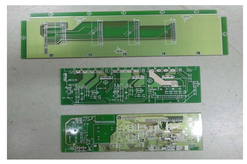 [그림3-21. 제작된 디밍 제어 기판]