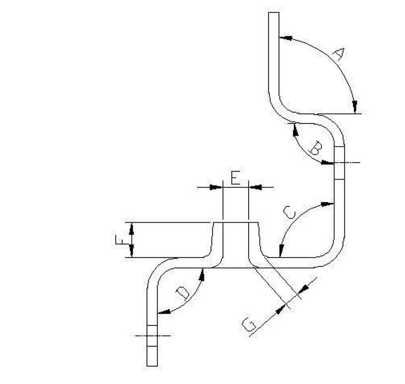 Fig. 42 자동차용 SUS430 너트 플레이트 부품의 치수 정밀도 측정 부분