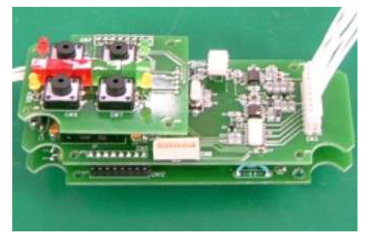 그림 17 Modulation, 증폭, 잡음제거, 복조, 신호수신 복합회로 PCB