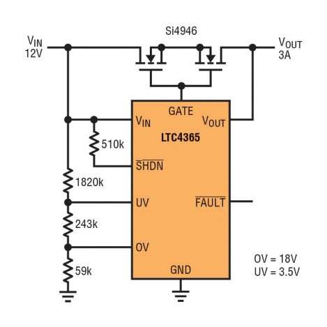 LTC4365 MOSFET